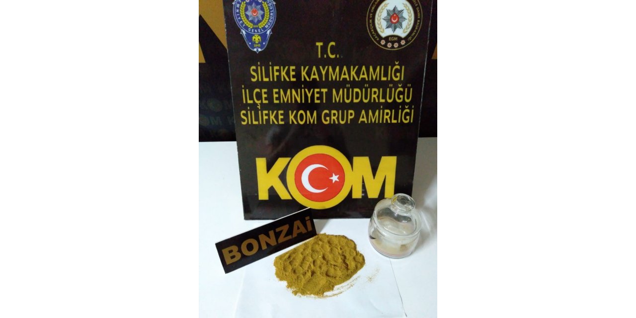 Silifke’de uyuşturucu operasyonu