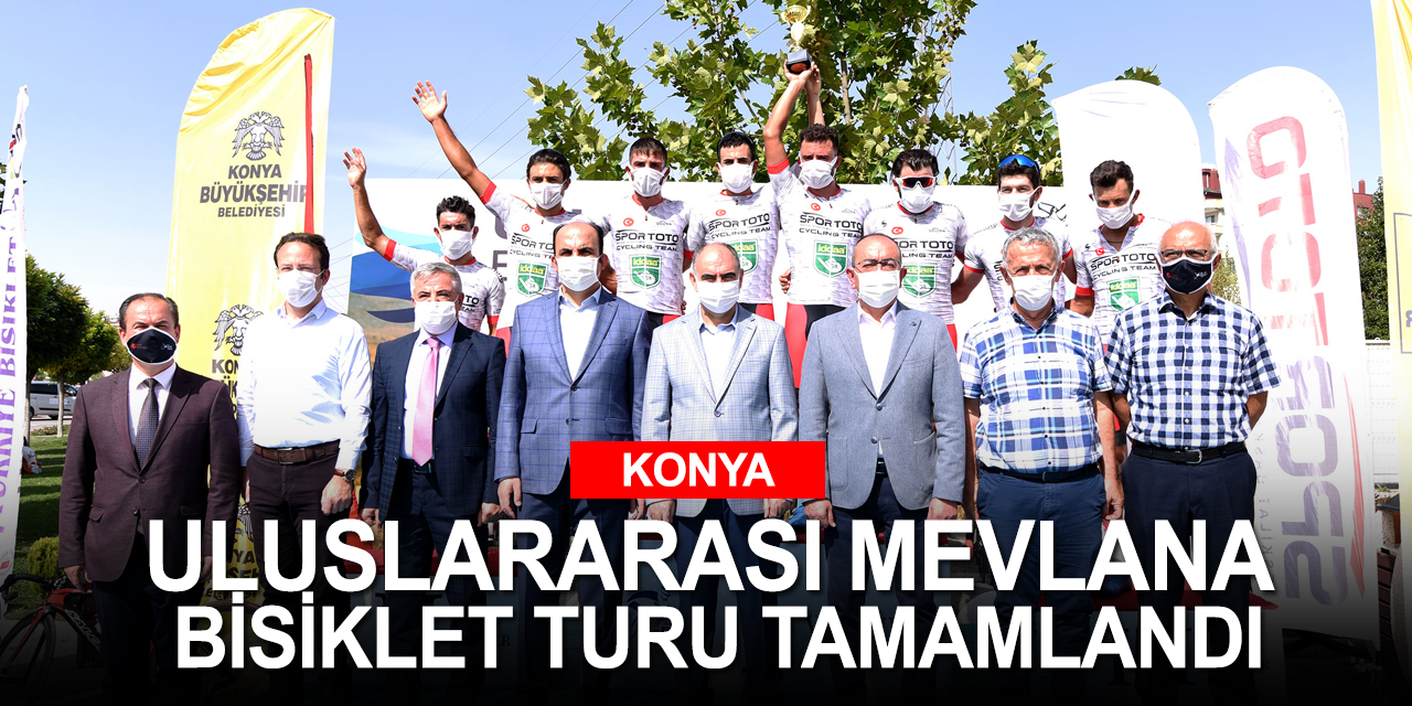 Konya Uluslararası Mevlana Bisiklet Turu Tamamlandı