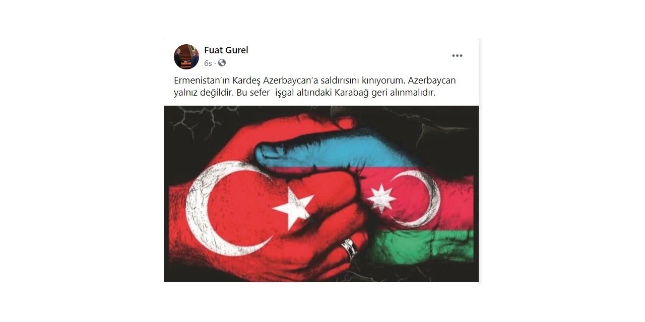 Karabük Valisi Gürel: "Karabağ geri alınmalıdır"