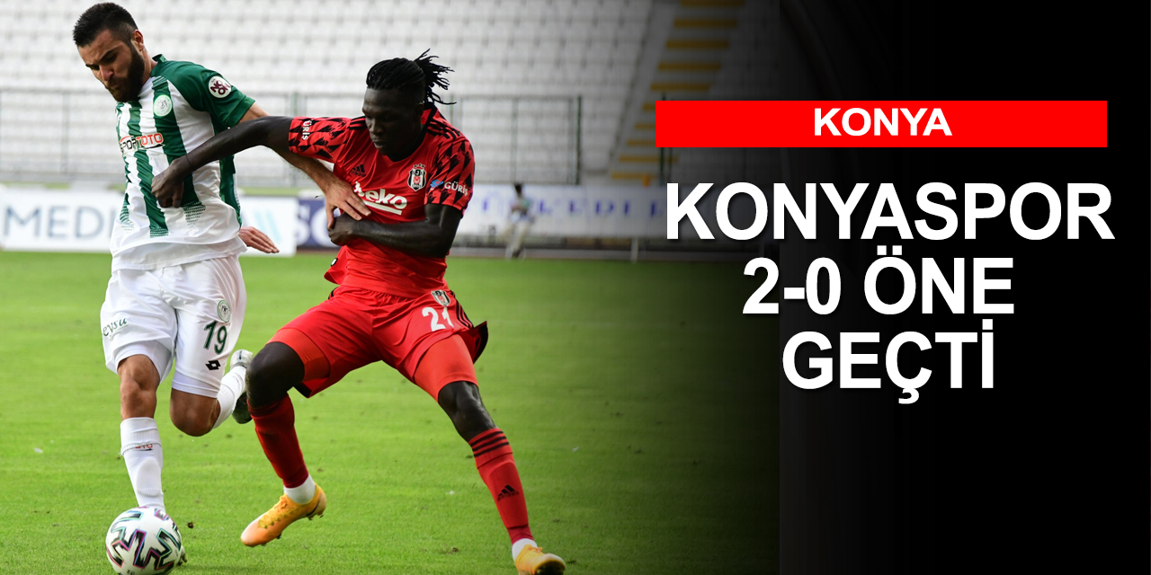 Konyaspor 2-0 öne geçti