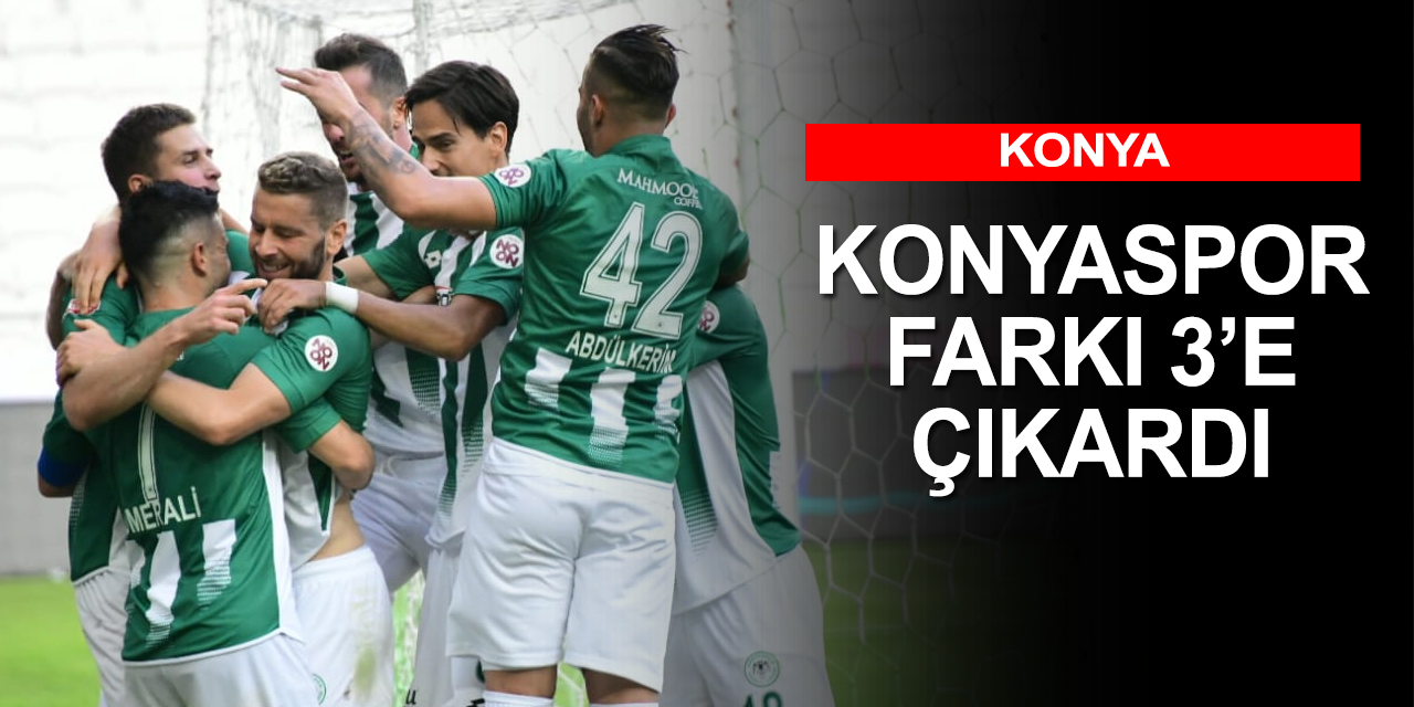Konyaspor Beşiktaş karşısında 3-0 öne geçti