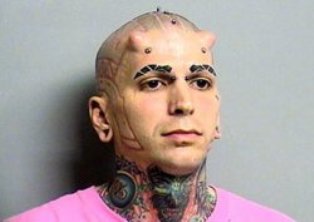 Boynuzlu sanık şoku