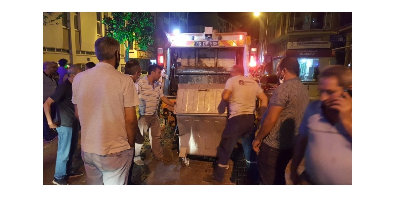 Vicdansız sürücü temizlik işçisine çarpıp kaçtı