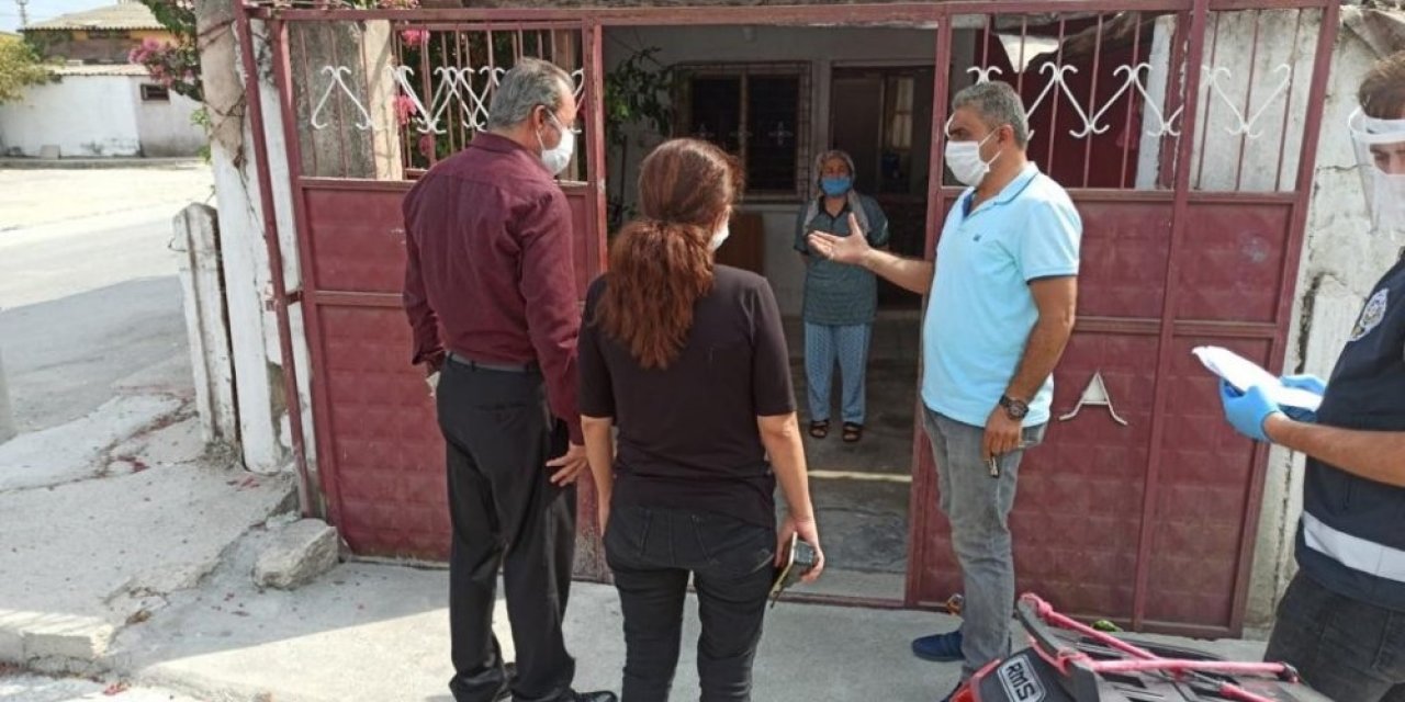 Denetime çıkan Kaymakam Otcu vatandaşları uyardı