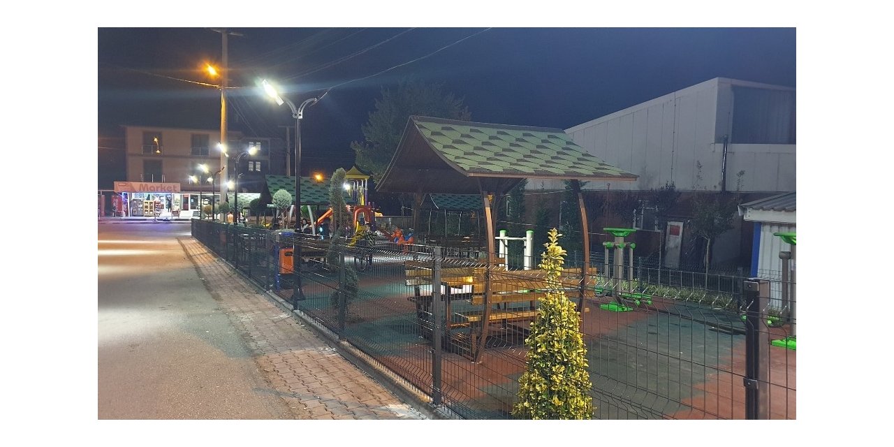 Kaynaşlı’da aile parkı hizmete açıldı