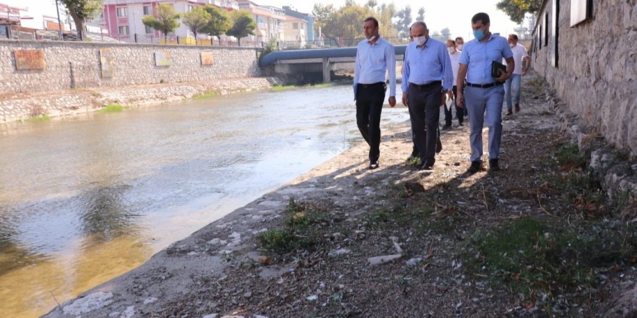 Asarsuyu deresinde son inceleme yapıldı
