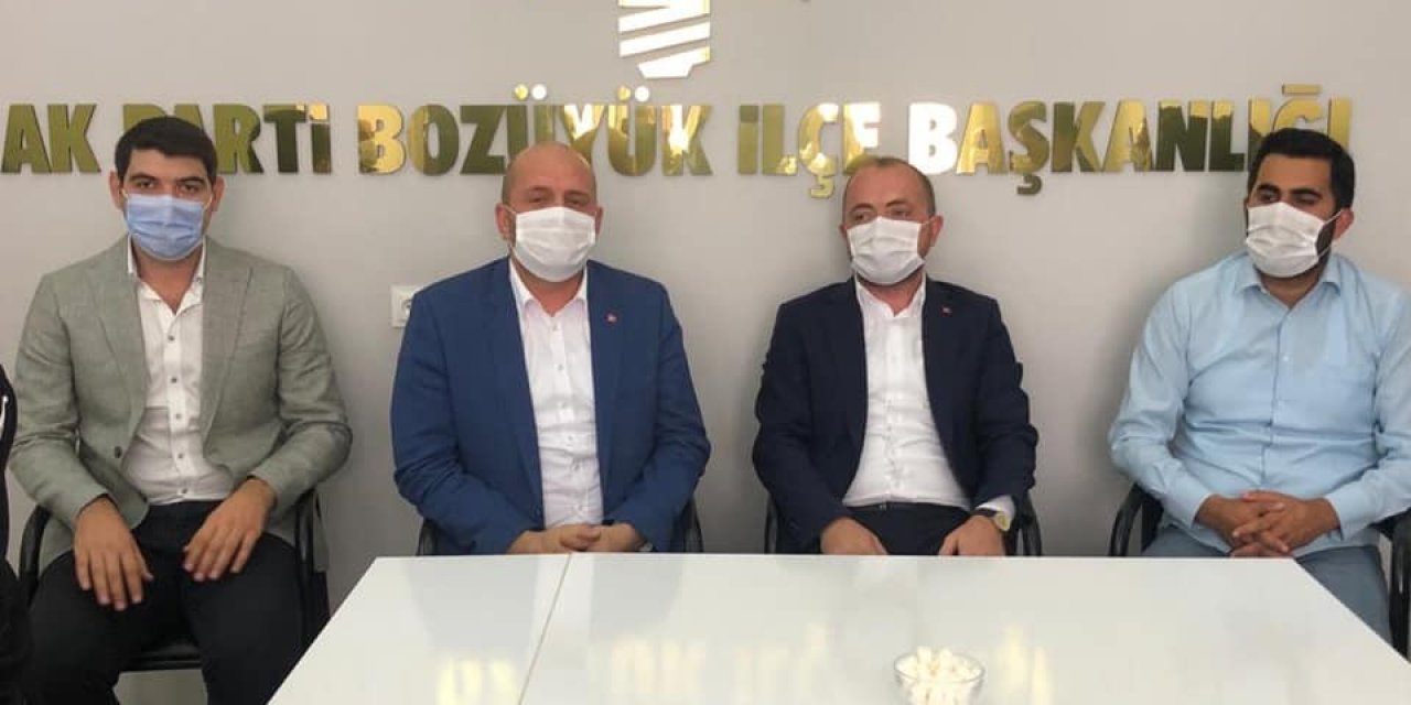 Başkan Karabıyık’tan ilçe başkanlarına ’hayırlı olsun’ ziyareti