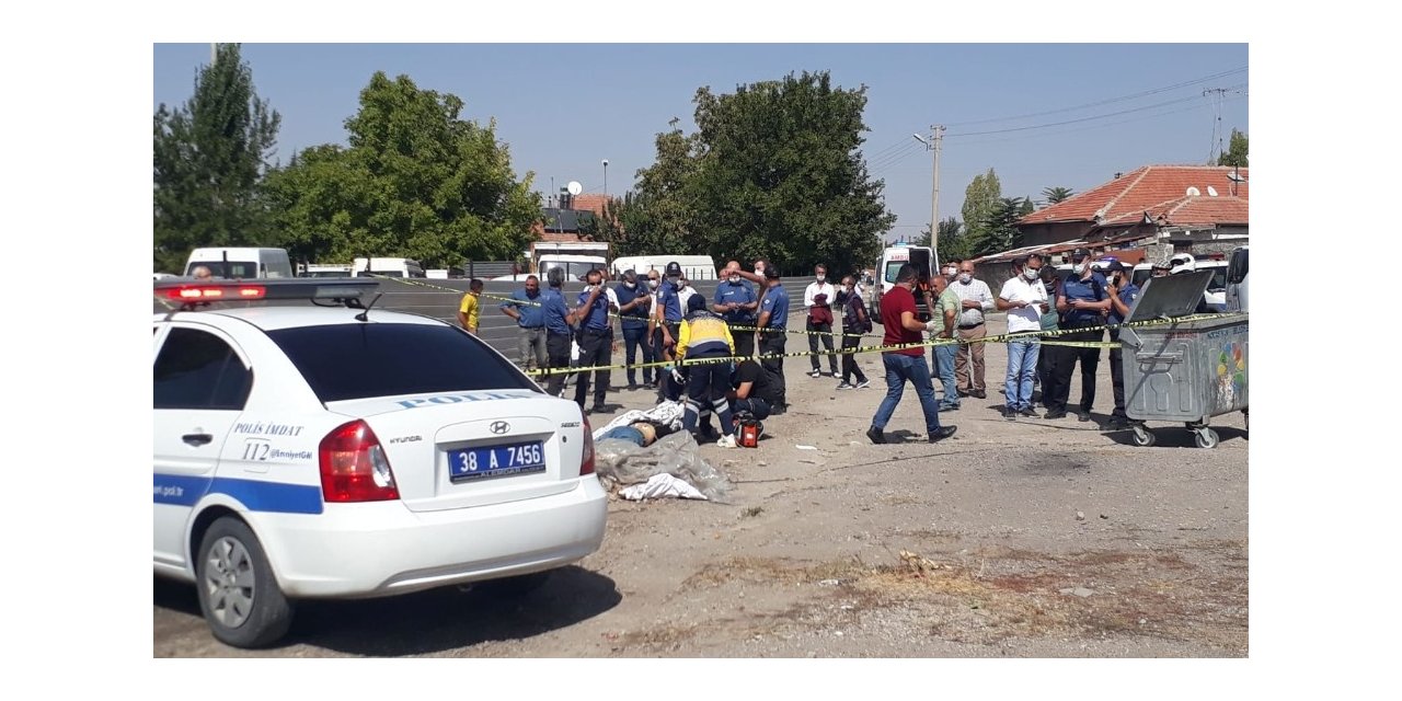 Kayseri’de yanan araçların yanında vurulan şahıs hayatını kaybetti