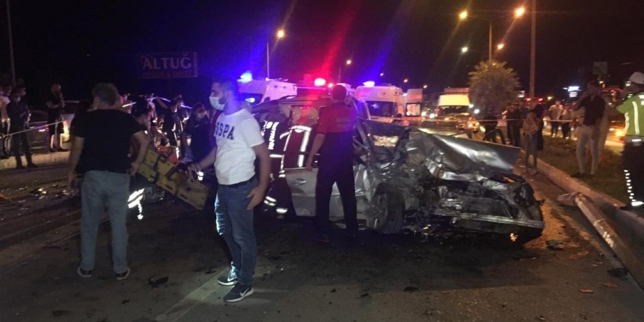 Denizli’de son bir hafta içerisinde 1’i ölümlü 127 trafik kazası meydana geldi