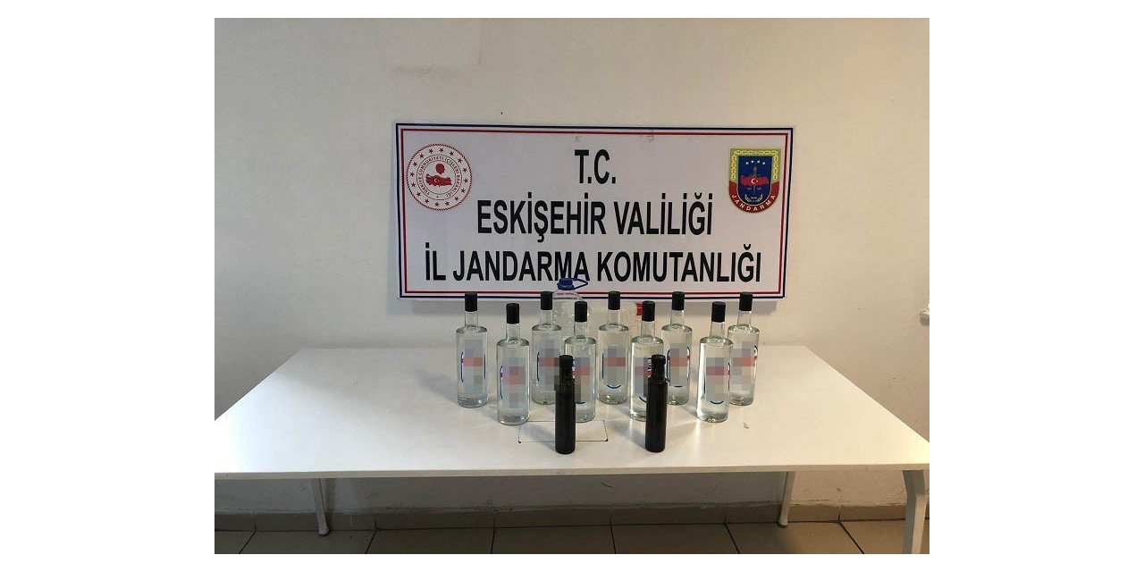 Eskişehir’de kaçak içki operasyonu