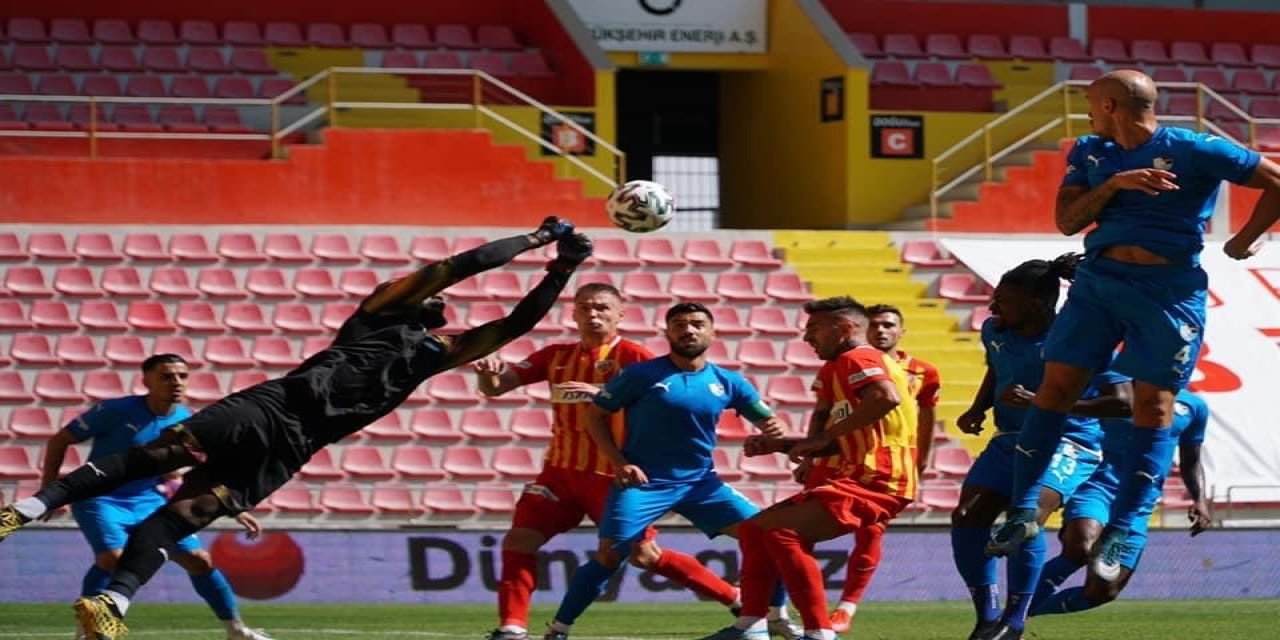 Kayserispor 5 gol yedi