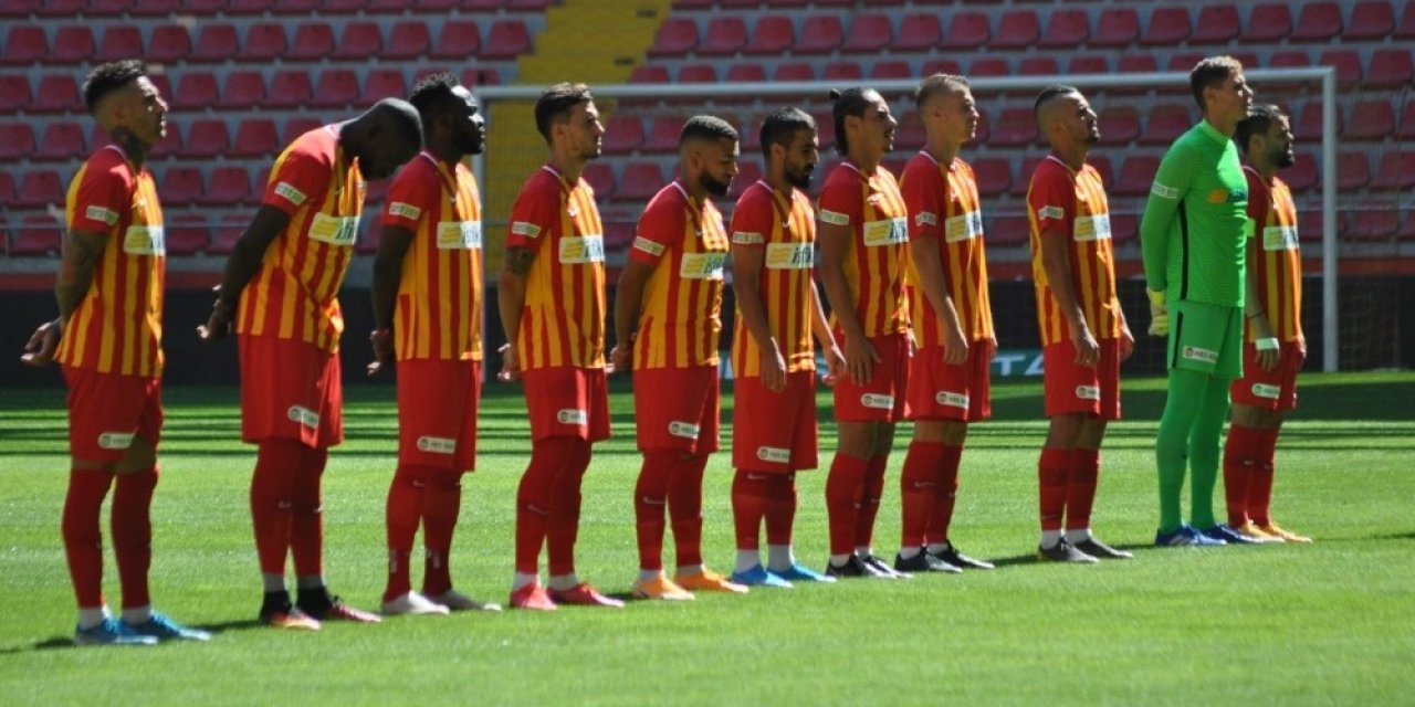 Kayserispor 3 maçta 2 gol attı