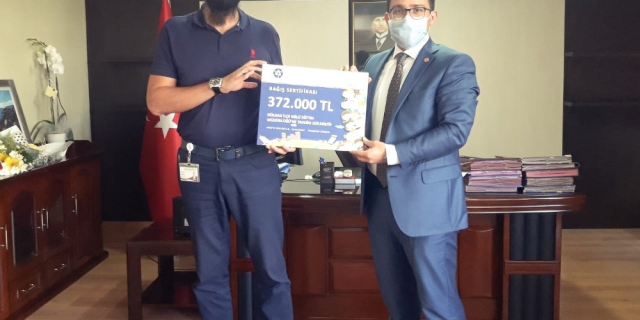 Akkuyu NGS’den Mersin’deki eğitim kurumlarına destek