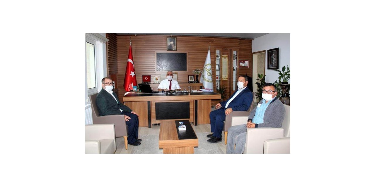 AK Parti İlçe Başkanı Nalbant’tan İl Müftüsü Erhun’a ziyaret
