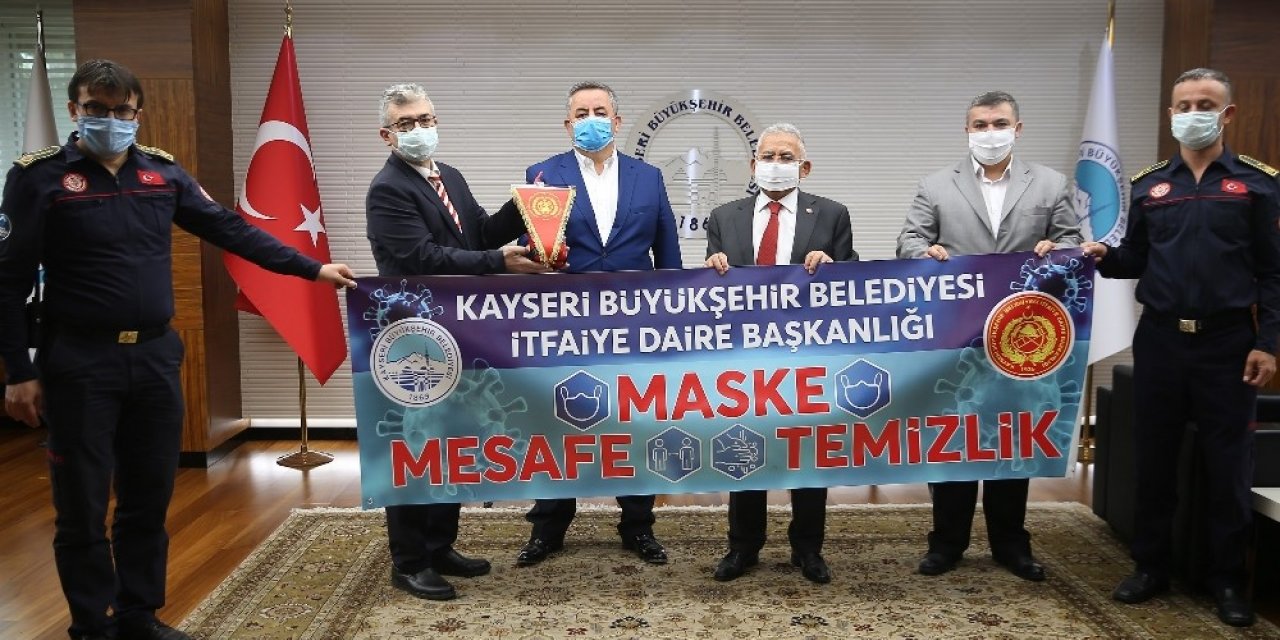 Büyükkılıç’a ‘İtfaiye Haftası’ ziyareti