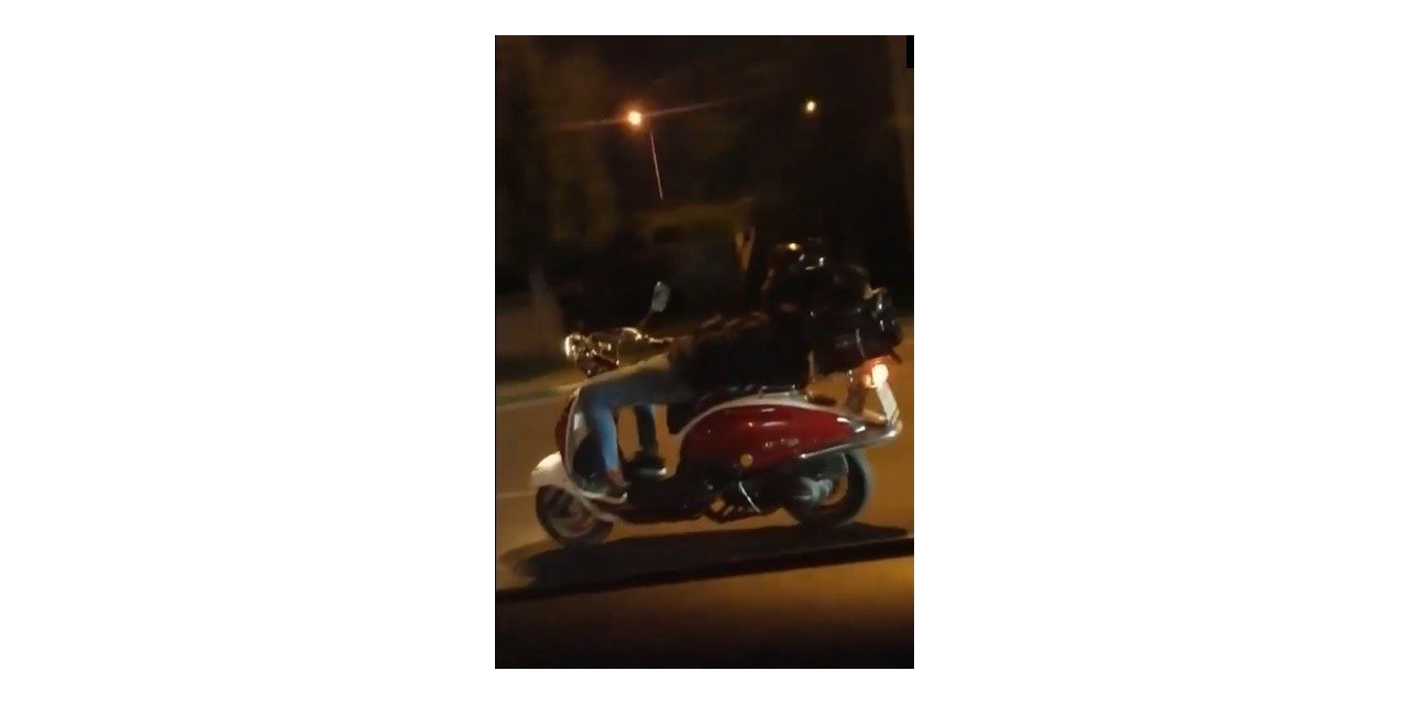 Yattığı yerden bin 360 lira ceza yedi