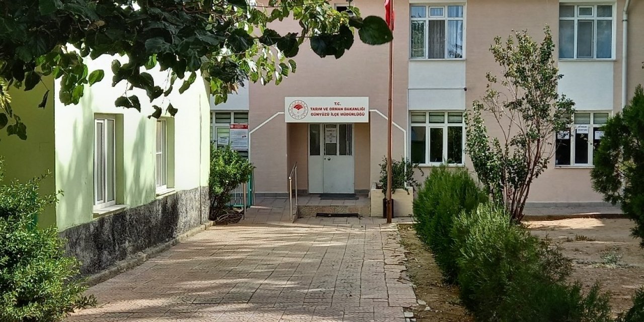 Günyüzü ilçesinde bir kamu kurumu geçici süre ile kapatıldı