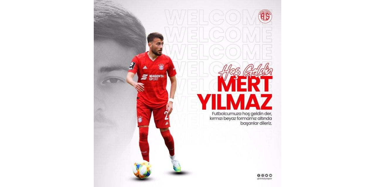 Antalyaspor, Mert Yılmaz’ı kadrosuna kattı