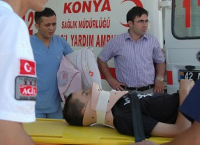 Karapınar'da trafik kazası: 4 yaralı