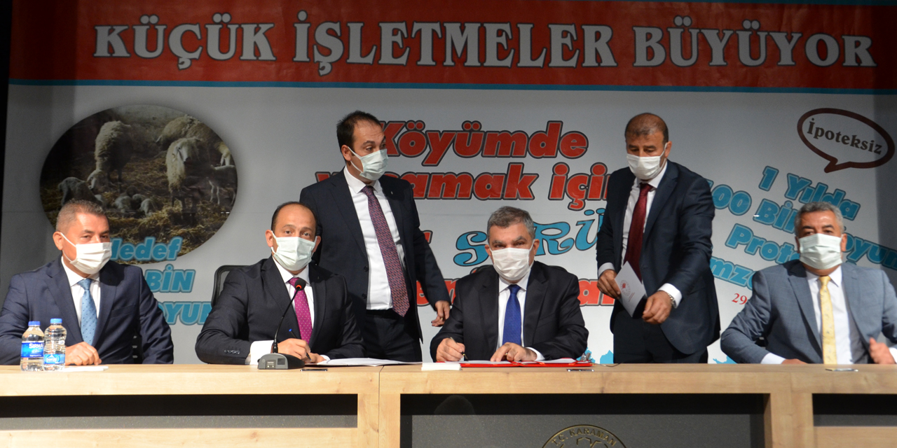 'Köyümde Yaşamak İçin Bir Sürü Nedenim Var' protokolü imzalandı
