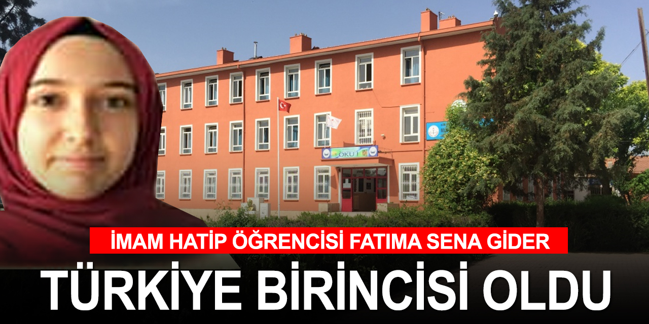 2020 İOKBS Bursluluk Sınavı birincisi Konya'dan!