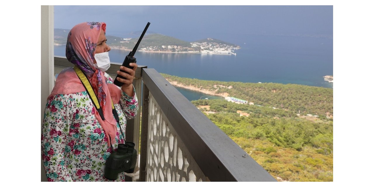 İstanbul ormanları 15 yıldır Büyükada’dan Hatun ablaya emanet