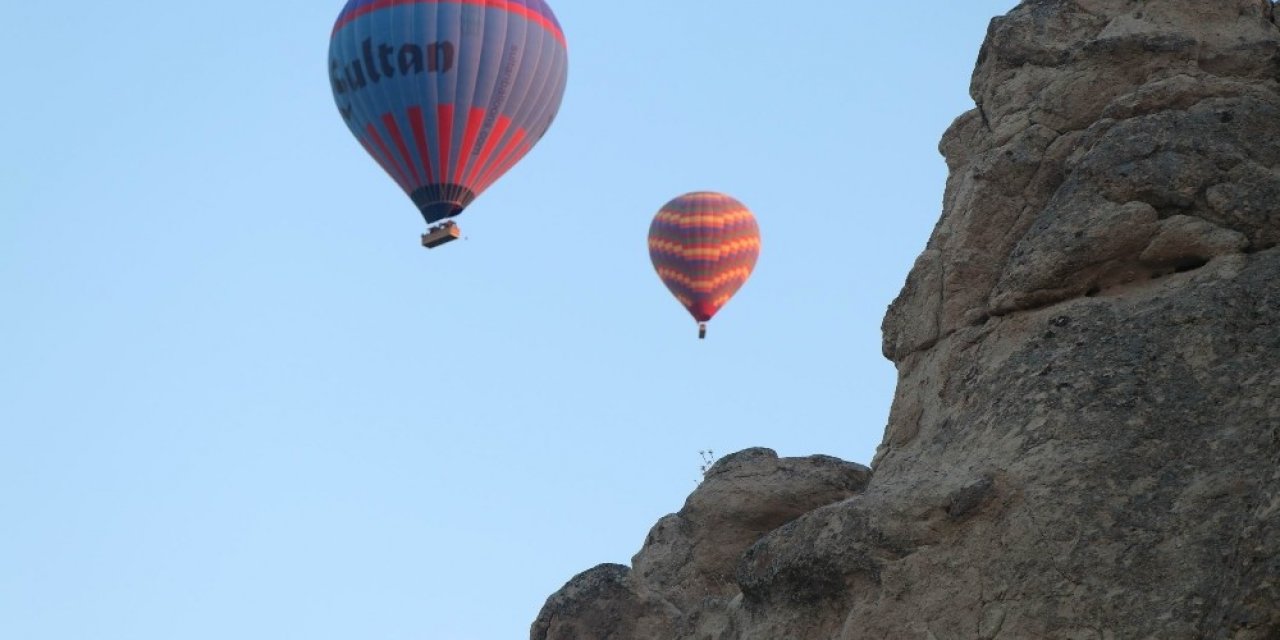 Kapadokya’da balon turları iptal edildi