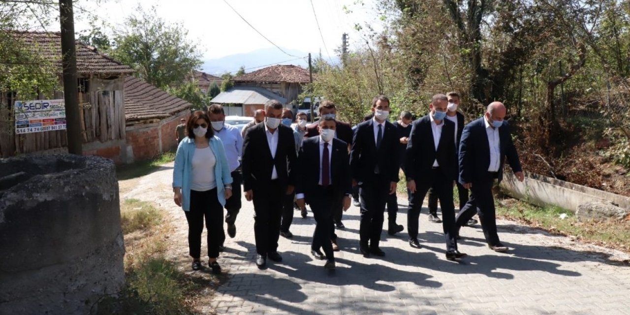 Yapımı devam eden Kur’an Kursu’nda incelendi