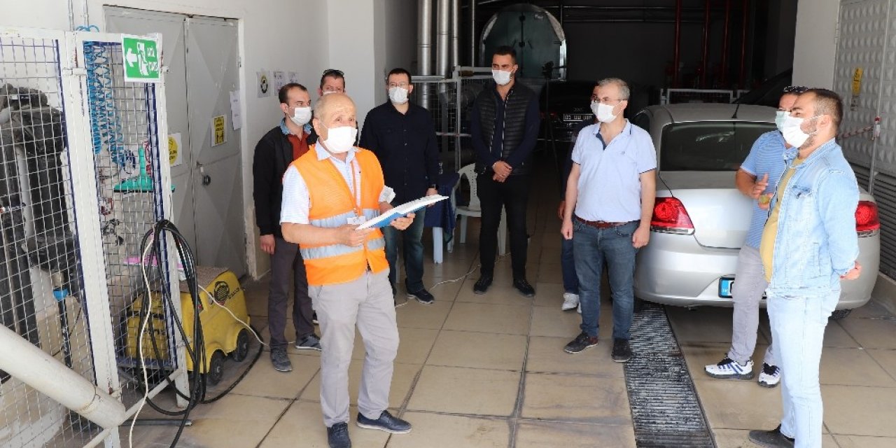 Araç alım satımı yapanlara ’Mesleki Yeterlilik Sınavı’ yapıldı