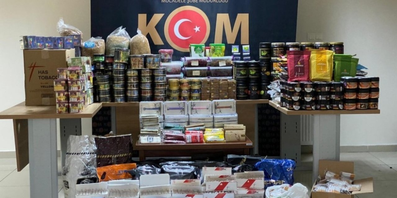 Ürgüp’te kaçak sigara operasyonu
