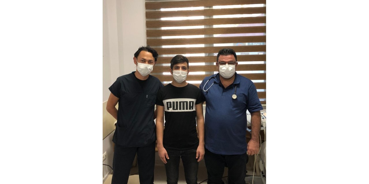 Doğuştan kalp hastası olan genç sağlığına kavuştu