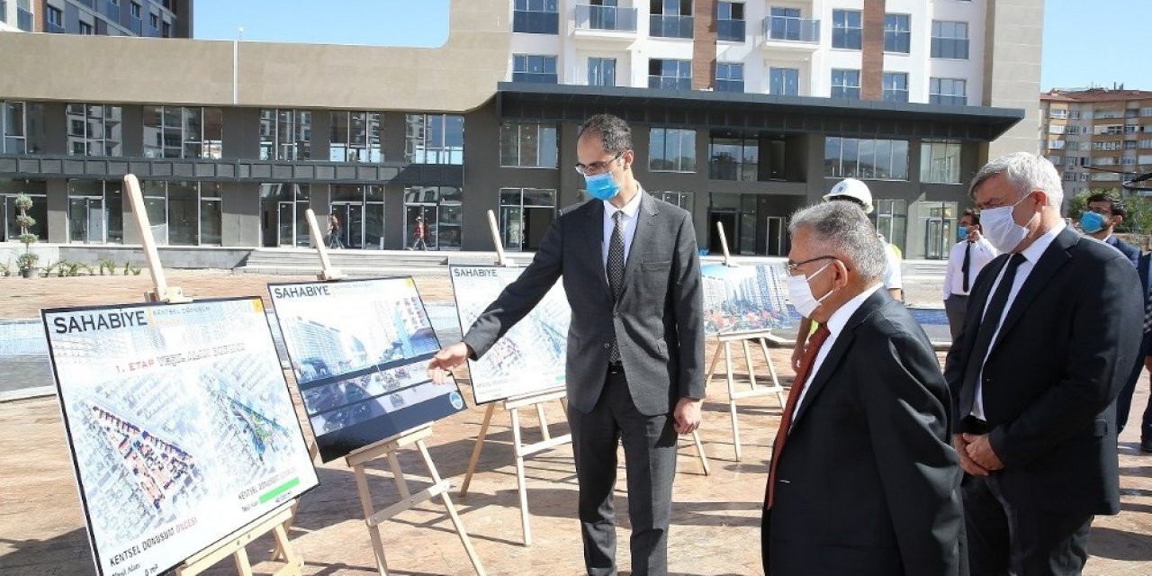 Sahabiye Kentsel Dönüşüm Projesi’nde 7 bloktan oluşan 622 daire ve 55 işyerinin yapımı tamamlandı