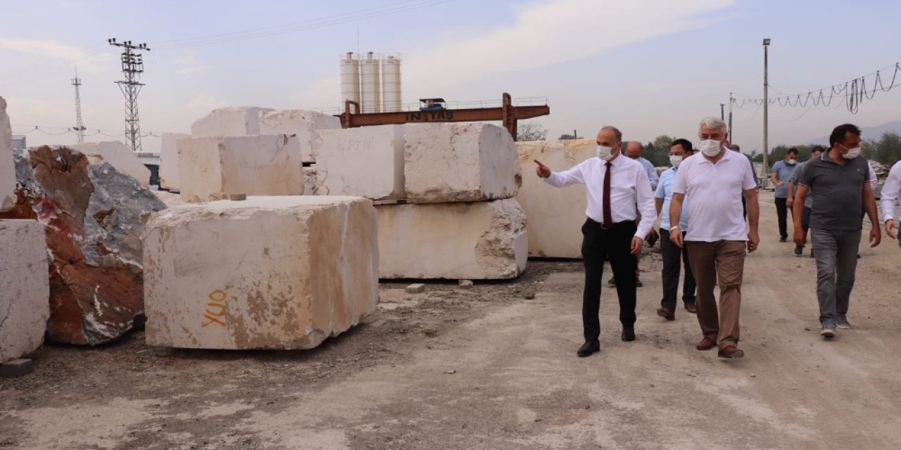 Düzce Mermer fabrikası ile kaynaklara destek veriliyor