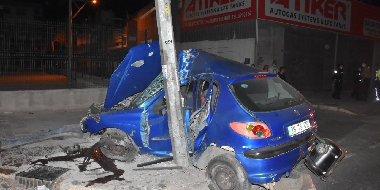 İzmir’de trafik kazası: 1 ağır yaralı