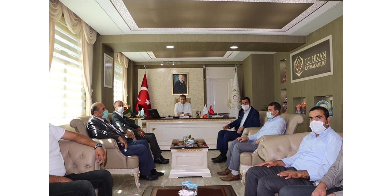 Şehit ve gazi ailelerinden Kaymakam Yelek’e ziyaret