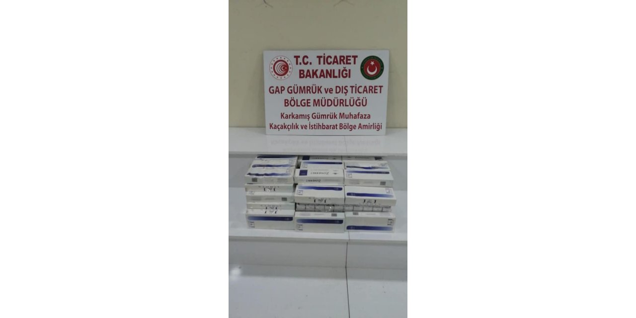 Sınır kapısında bin 110 paket kaçak sigara ele geçirildi
