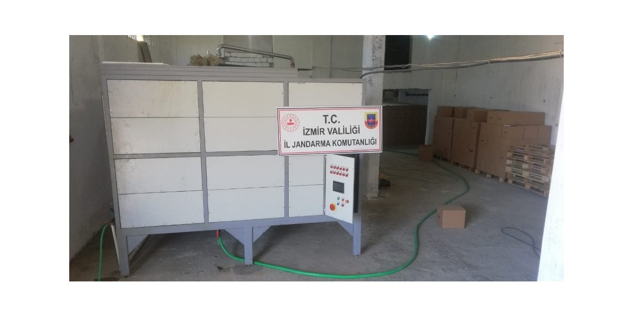 Jandarma baskınında 11 bin litre etil alkol ele geçirildi