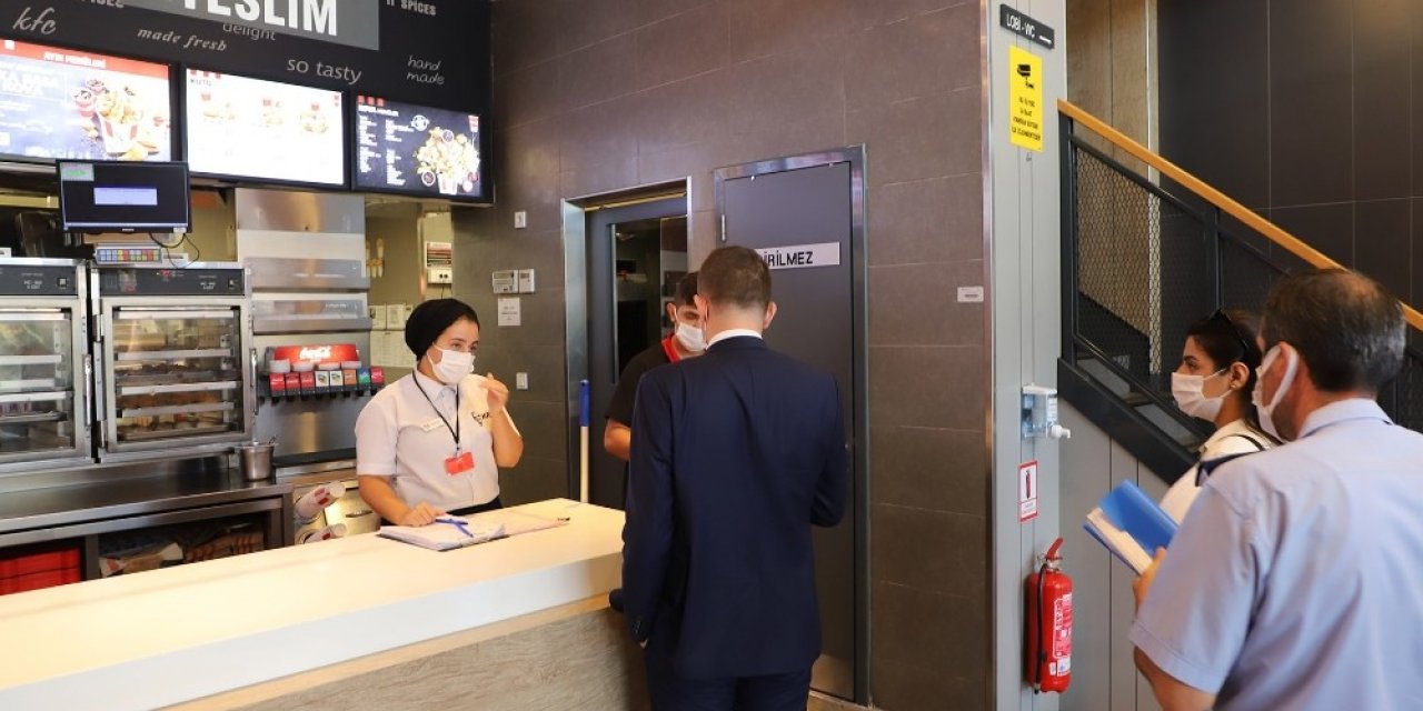 Büyükçekmece’deki işletmelere Covid-19 denetimi