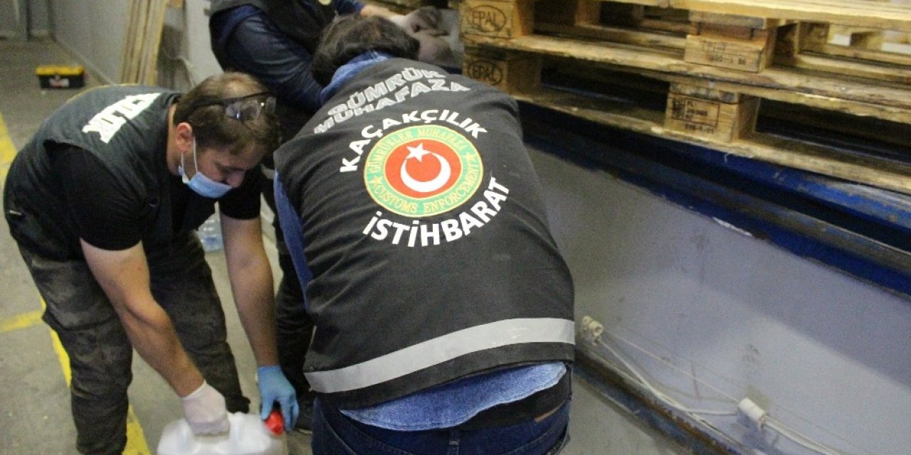Dilucu Gümrük Kapısı’nda rekor metamfetamin yakalaması