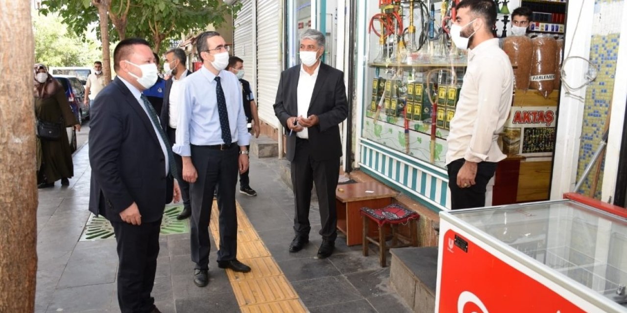 Başkan Beyoğlu korona virüs denetimlerine katıldı