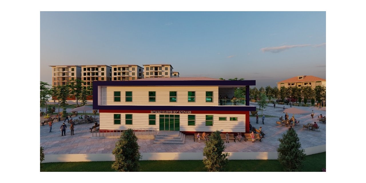 Battalgazi’ye Semt Kütüphanesi