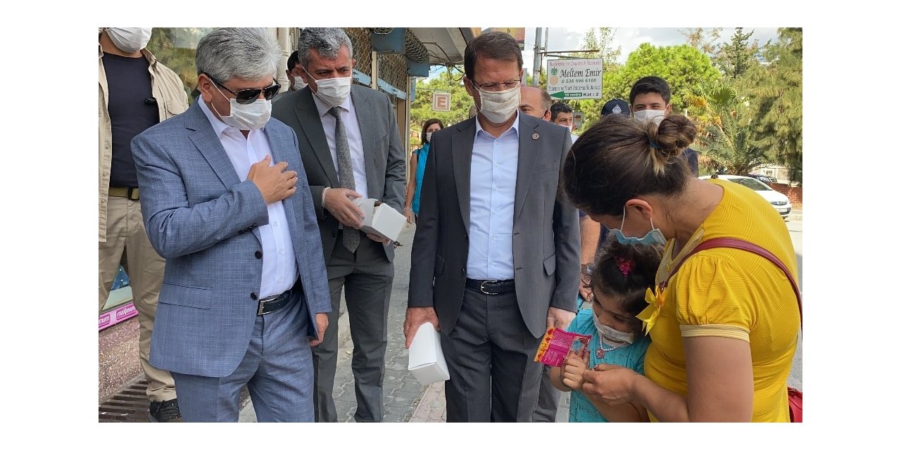 Hatay Valisi Doğan’dan Samandağ’da korona denetimi