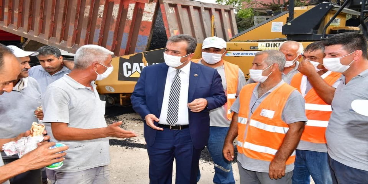 Çetin: "Çukurova’da asfaltsız yol bırakmayacağız"