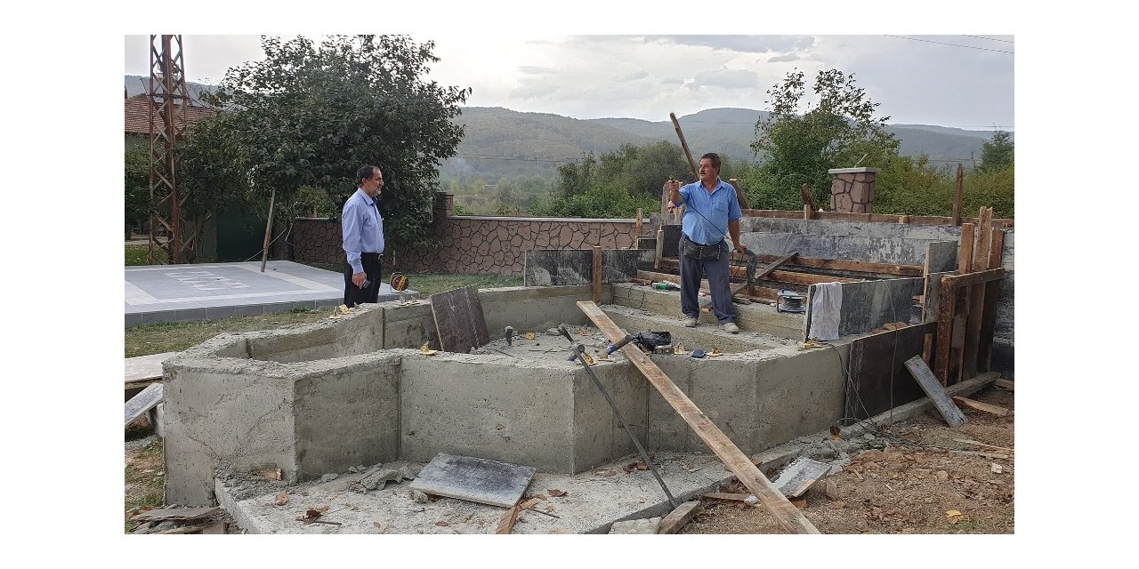 Karaçalı Mahallesi’ne şelale havuzu yapılıyor