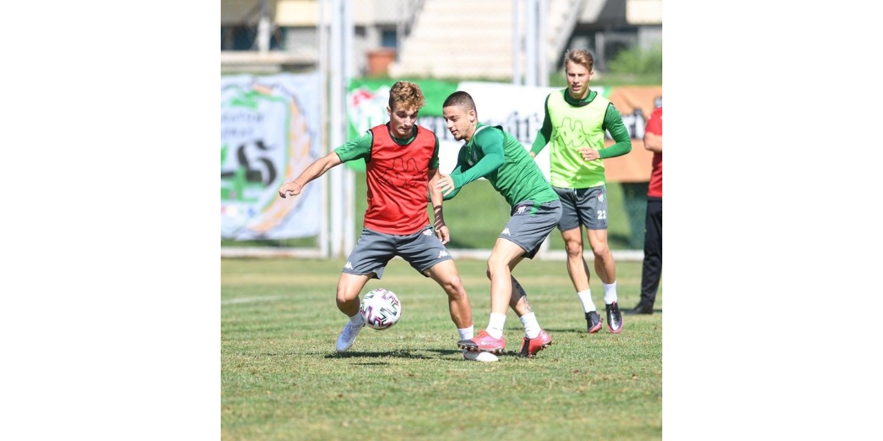 Bursaspor taktik idman yaptı