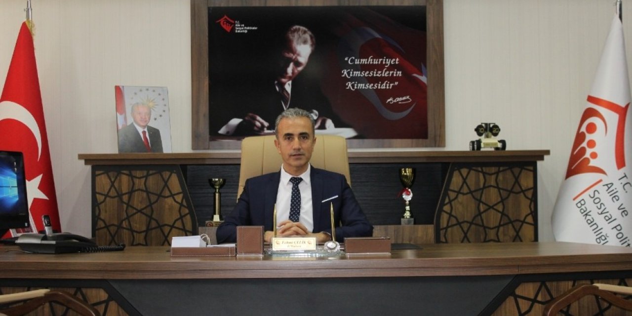 Müdür Çelik, 1 Ekim Yaşlılar Haftasını kutladı