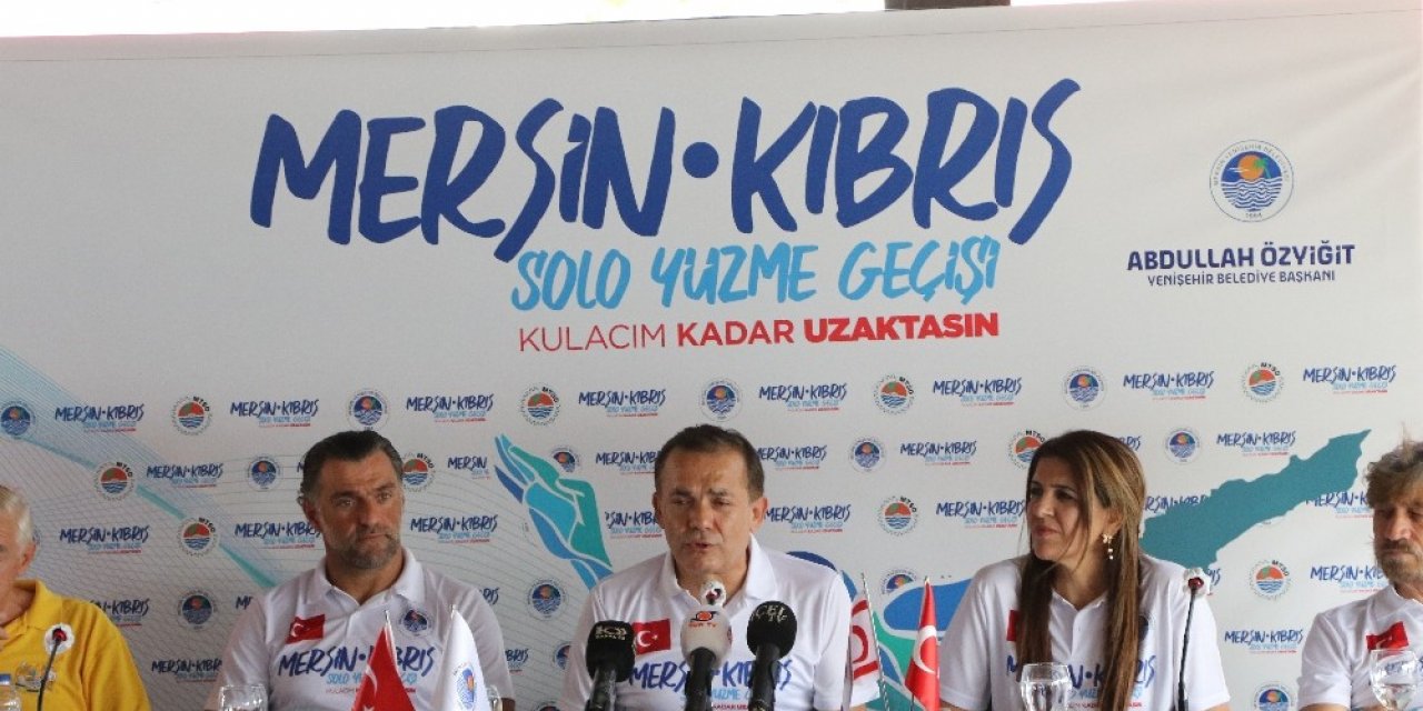 Milli yüzücü Emre Seven, Mersin’den KKTC’ye yüzecek