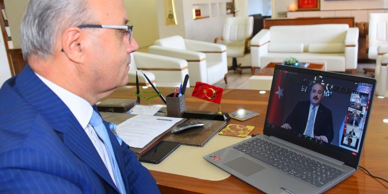 Başkan Kayda, Bakan Varank ile telekonferans toplantısına katıldı