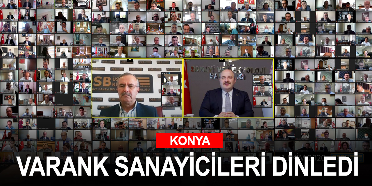Bakan Varank Türkiye’deki tüm OSB’lerin başkanlarını dinledi