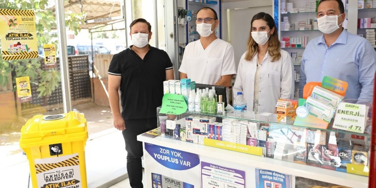 Akhisar’da atık ilaçlar artık doğayı kirletmeyecek